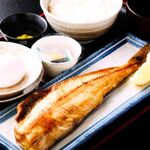 Grilled fish set meal with natto and raw egg [Limited to 10 meals]