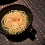 瀬里奈 - 長崎県産の五島うどん・その２です。