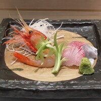 すし蔵 - ボタンエビやったかな？とニシンお造り