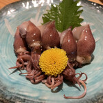 Sushi Shima Izakaya Jigoro Ishigaki - ホタルイカの酢味噌和え