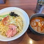 麺や 真登 - 濃厚海老豚骨つけ麺