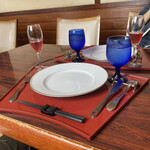 赤城亭 - ドリンク写真:ウェルカムドリンクとテーブルセット