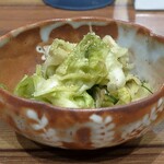 シウマイ堂 正屋 - 春キャベツ浅漬け