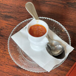 赤城亭 - オムライスのソース