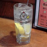 やきとり 正や - 酎ハイ 生レモン