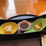 Nichigekka - 前菜三種盛り