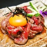 Yakiniku Shusai Miki En - あのユッケに限りなく近づいたレアステーキ