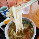 元祖えびすやうどん - うどんリフトアップ