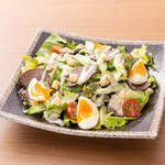 焼肉 水谷 - 熟成タンのせシーザーサラダ