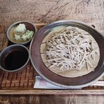 Soba Gura Tanigawa - もりそば太打ち(手臼挽粗麺)