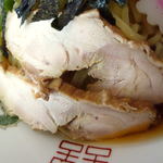 笑楽庵 - 冷しラーメン（Ｂ）￥５５０