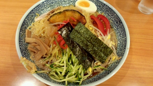 『麺が美味しい冷やし中華』by 碧月夜 : 元祖札幌や - 日本橋/ラーメン [食べログ]