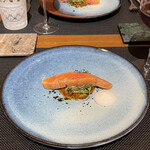 FRUTTO - 桜鱒 天然こごみ カポナータ