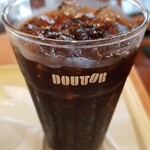 ドトールコーヒーショップ - アイスコーヒー。