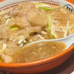 らーめん バリ男 - 【再訪】つけ麺のつけ汁