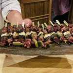 銀座 きた川 - 焼き鳥のように焼いて・・・,