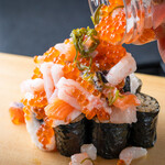 New specialty! Seafood avalanche Sushi