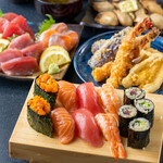 Zenseki Kanzen Koshitsu Sushi To Tempura Ryouten - 