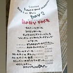 ル・シュクレクール - 公式Instagramの催事メニュー告知。