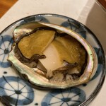 天婦羅 みやしろ - 鮑のしゃぶしゃぶ