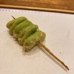 天婦羅 みやしろ - 鹿児島県産そら豆の天麩羅