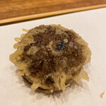 天婦羅 みやしろ - 栃木県産椎茸の天麩羅