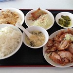 台湾料理　四季紅 - 油淋鷄ランチ