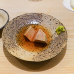 鮨 なんば - トリミングした鮟肝