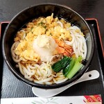 お多福 - 冷やしなめこおろしうどん(640円)