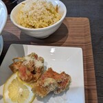 TERRA COSTA - ランチAセットの洋風炊き込みご飯とイタリアン唐揚げ