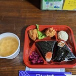 しゃり工房 - お結び弁当【2個入り】ちりめん山椒・明太子