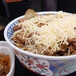 Yoshinoya - チーズ牛丼2
