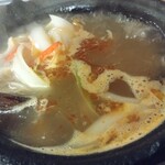 モンゴルレストラン シンキロー - 羊腸のスープ