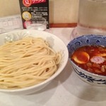 頑者 - 味玉辛つけめん特盛り！   辛さほんのり。グッド！  