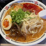 麺処 あきら - 豆板醤系の辛さ…かな？