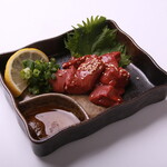 牛肝刺身 (加热食肉制品)