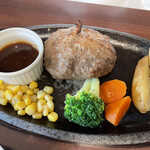 ハンバーグ・ステーキ宮崎亭 - ハンバーグランチセット180g