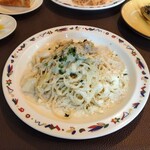 Torattoriariberokotaro - 【 クリームソーススパゲッティ 】￥1,430　+    大盛り  ￥150