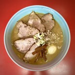 札幌焼き味噌ラーメン みずき - （大）味噌チャーシュー麺 ¥1350＆半熟玉子 ¥120