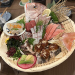 横須賀夜市 - 刺身盛合せ