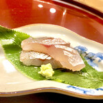 礒田 - 春子土佐酢しめ　桜の葉の香りが移り春の味わいです