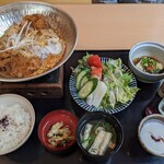 Tsukushi - チキンかつ煮御膳　1,100円