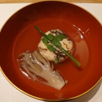懐韻 - （椀物）海老と海蘊の真蒸