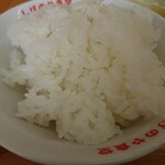 とんかつ & とり天 しげのや食堂 - ・米、けっこうイケる