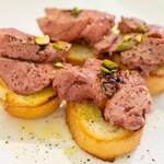 ティアブランカ - 2023.5 鶏レバーのマリネ トリュフ風味（850円）