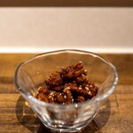 中華ダイニング 一途一心 - 2023.5 クルミの飴絡め コーヒー風味