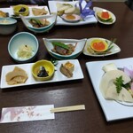 たけのこ - 最初の配膳