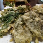 たけのこ - 山菜の天婦羅