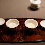 Sazen ka - 冷と温の杏仁豆腐