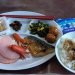 東電小屋 - 朝食